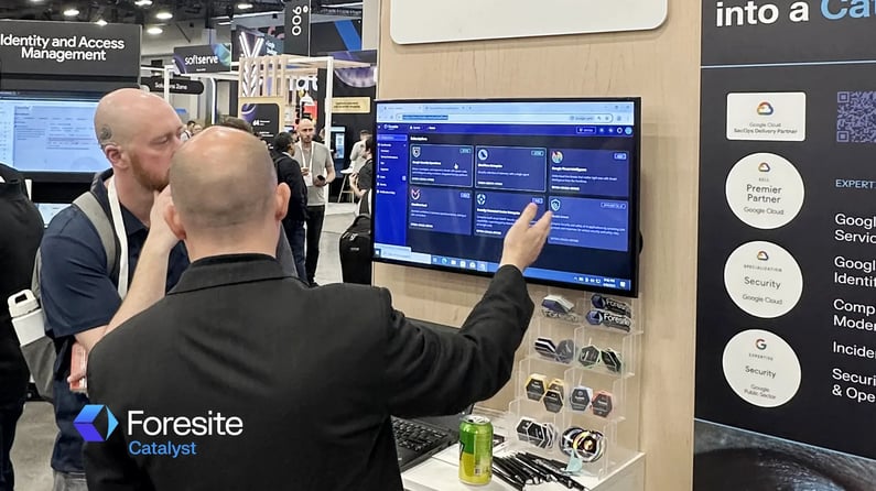 Foresite team demo of our Catalyst platform at Google Cloud Next 2025