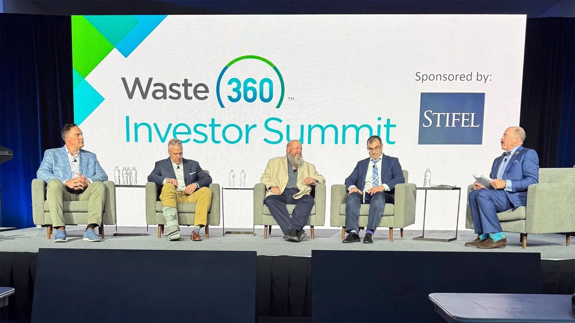 Marc Brungardt, President at Foresite, presenting at Waste Expo360.