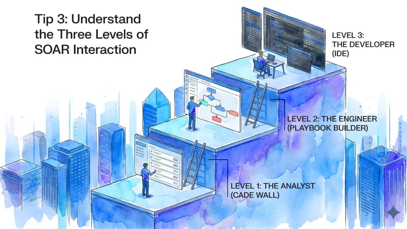 Tip 3: Understand the Three Levels of SOAR Interaction