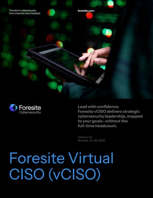 Foresite vCISO Brief